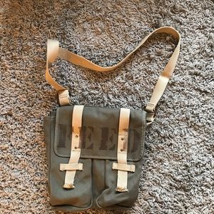 FEED Olive Green Satchel